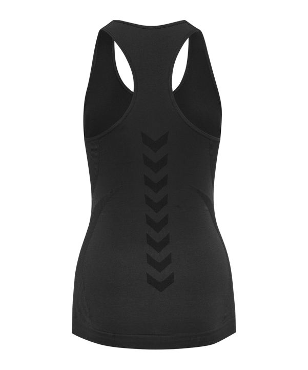 Hummel hmltif Seamless Top Damen Schwarz F2001 - schwarz