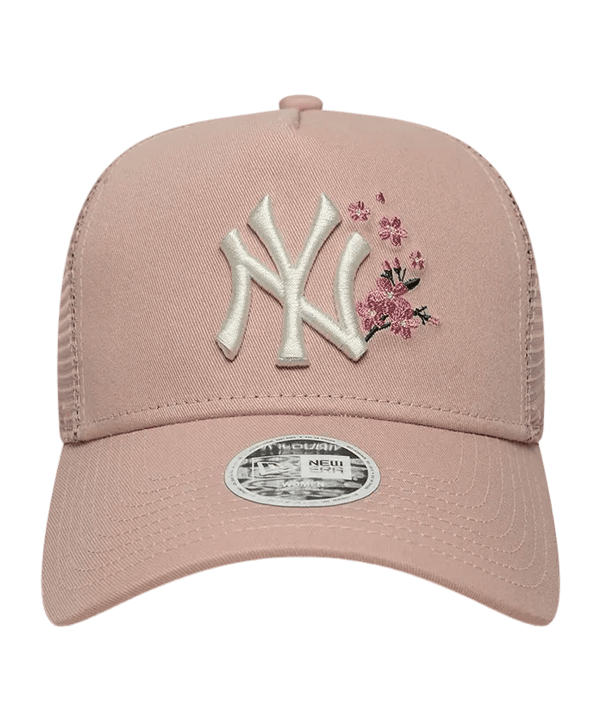 New Era Floral Trucker Neyyan Cap Damen Rosa