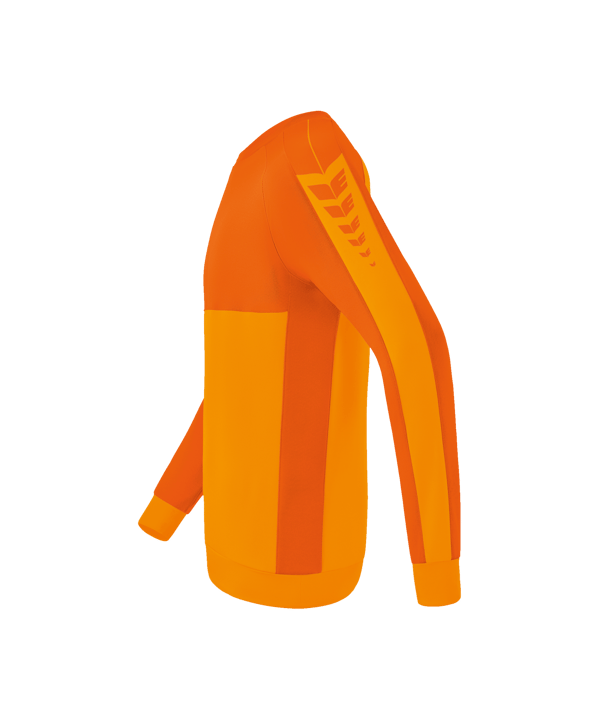 Erima Six Wings Sweatshirt Kids Orange Orange - orange