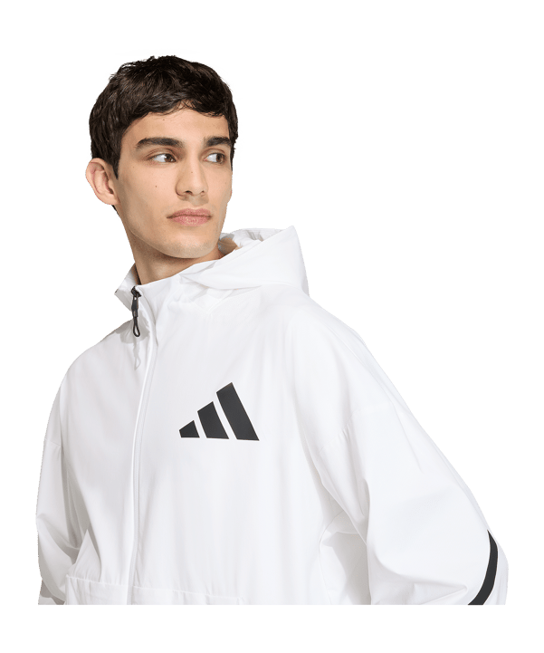 adidas Z.N.E Woven Track Top Jacke Weiß - weiss