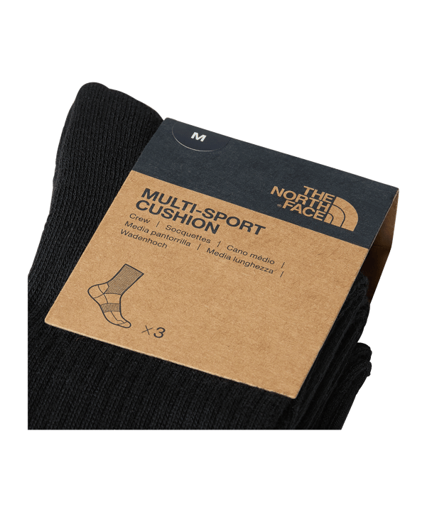 The North Face Ankle Sock Socken Schwarz - schwarz