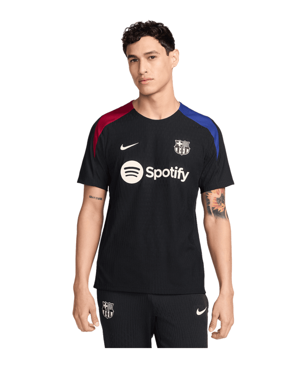 Nike FC Barcelona Strike Trainingshirt Schwarz F011 - schwarz