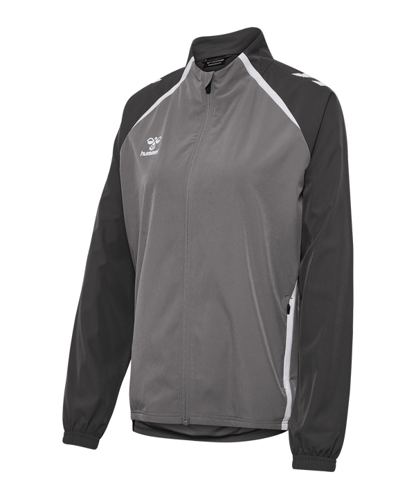 Hummel Lead 2.0 Woven Jacke Damen Grau F1268 - grau