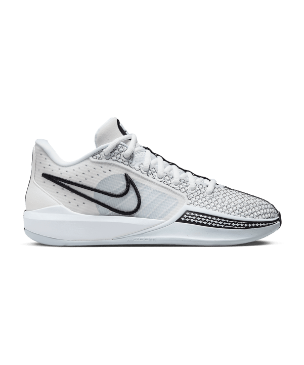 Nike Sabrina 1 Ion Damen Weiss Schwarz Grau F103 - weiss