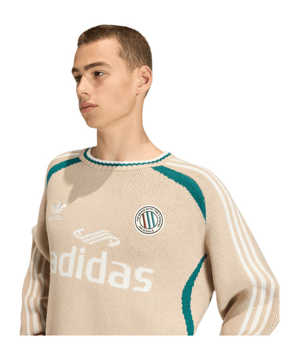 adidas Originals Blokecore Sweatshirt Beige - beige
