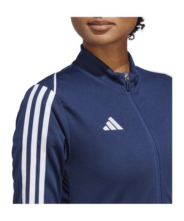 adidas Tiro 23 Trainingsjacke Damen Blau - blau