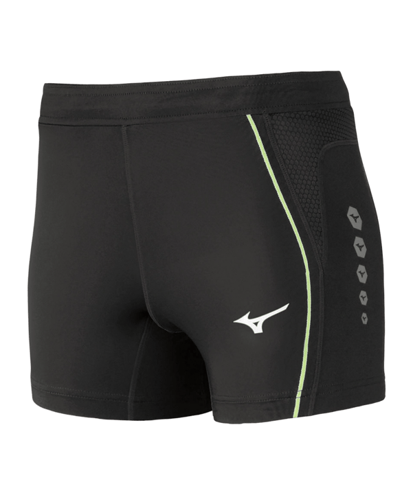 Mizuno Tight Damen Schwarz F09 - schwarz