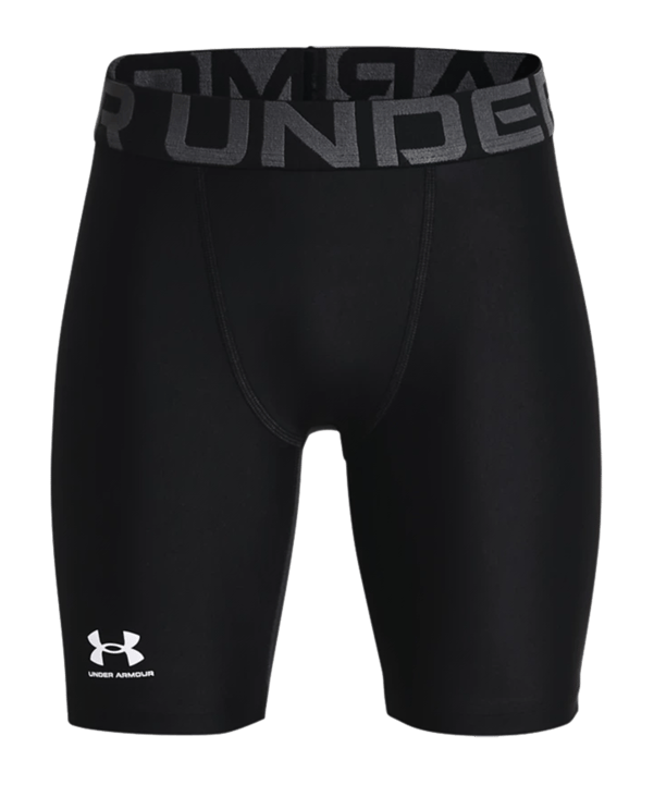 Under Armour HeatGear Short Kids Schwarz F001 - schwarz