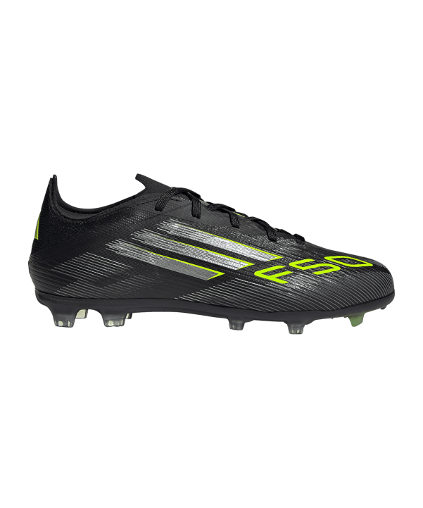 adidas F50 Elite FG Electric Stealth Kids Schwarz - schwarz