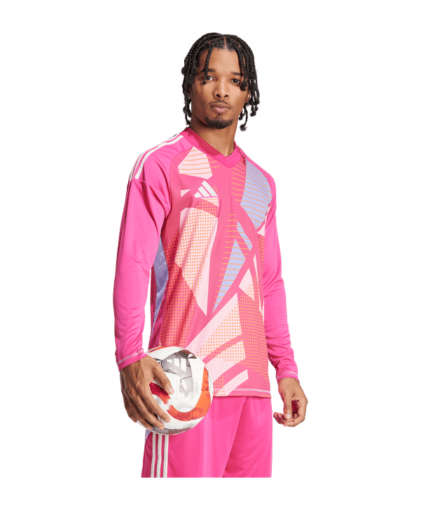 adidas Maillot de gardien à manches longues Rose - rose