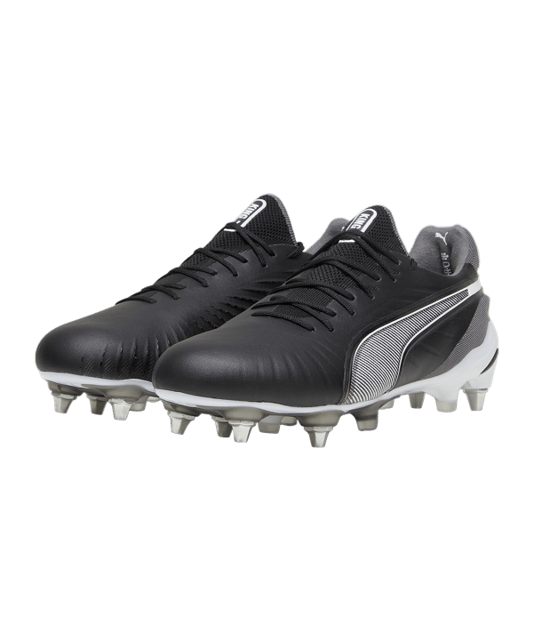 PUMA KING Ultimate MxSG Eclipse Schwarz Weiss F01 - schwarz