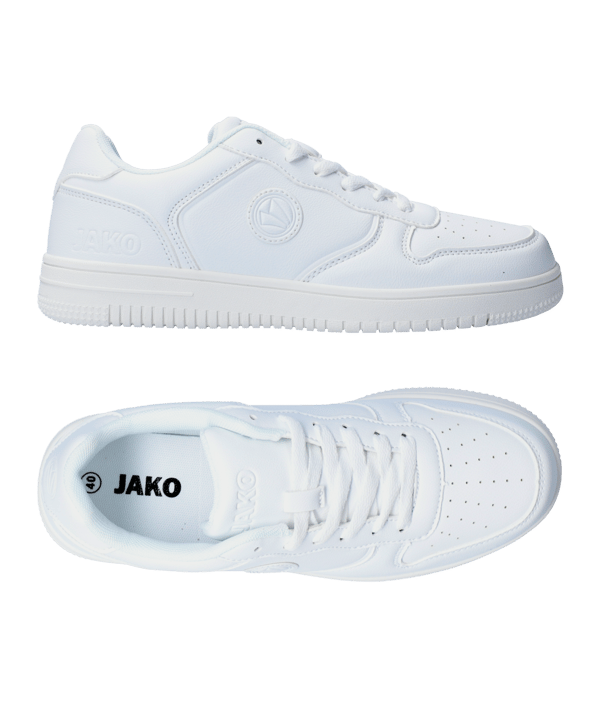 JAKO Stadium Freizeitschuh Weiss F728 - weiss