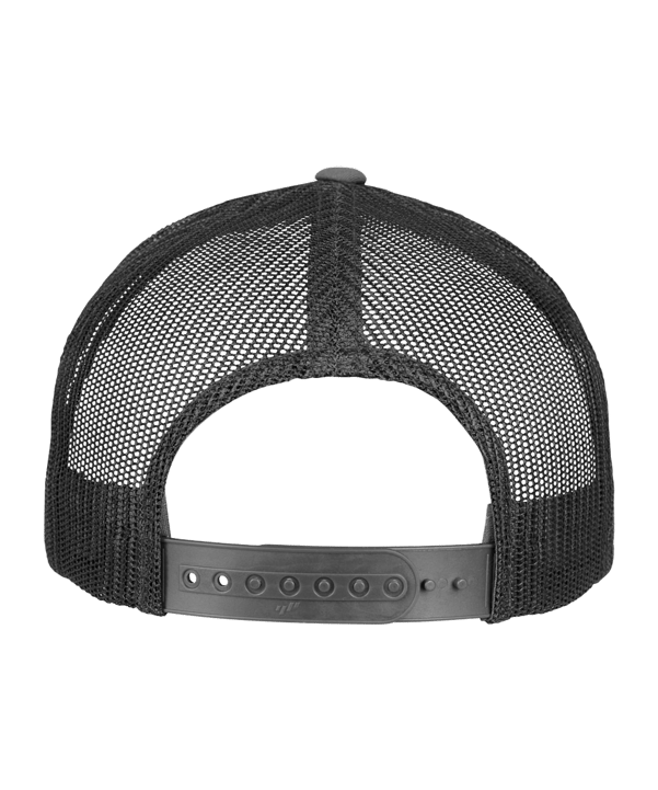 Merch 5 Panel Retro Trucker Cap Charcoal - schwarz
