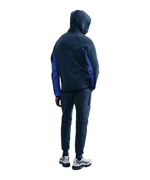 Nike Tech Fleece Kapuzenjacke Blau F438 - blau
