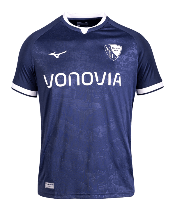 Mizuno VfL Bochum Trikot Home 2024/2025 Kids Blau F14 - blau