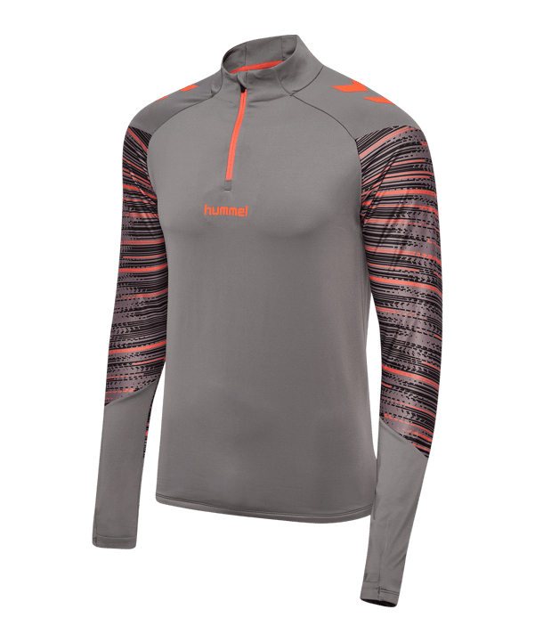Hummel Blaze Pro Training Half Zip Sweatshirt Grau F2350 - grau
