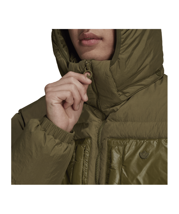 adidas Originals Down Puffer Jacke Grün - gruen