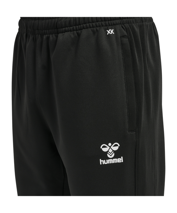 Hummel Core XK Poly Trainingshose Schwarz F2042 - schwarz