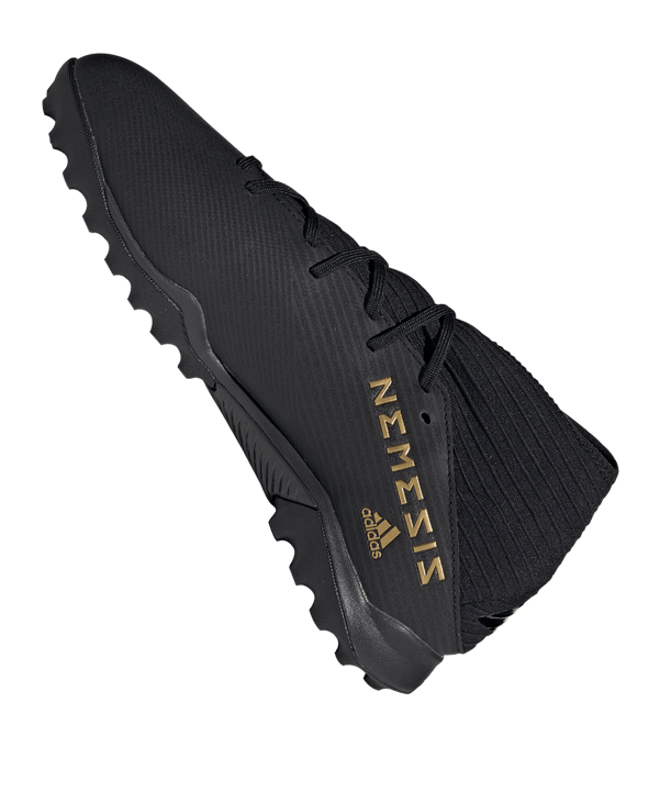 adidas NEMEZIZ Dark Script 19.3 TF Schwarz - schwarz