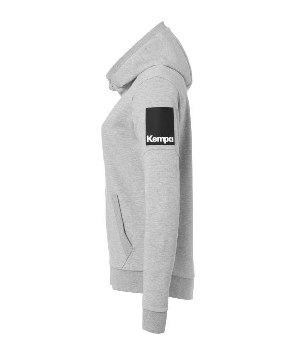 Kempa Status Kapuzenjacke Damen Grau F03 - grau