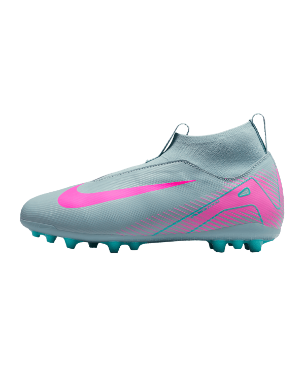 Nike Jr Air Zoom Mercurial Superfly X Academy AG Prism Enfants Bleu C301 - bleu