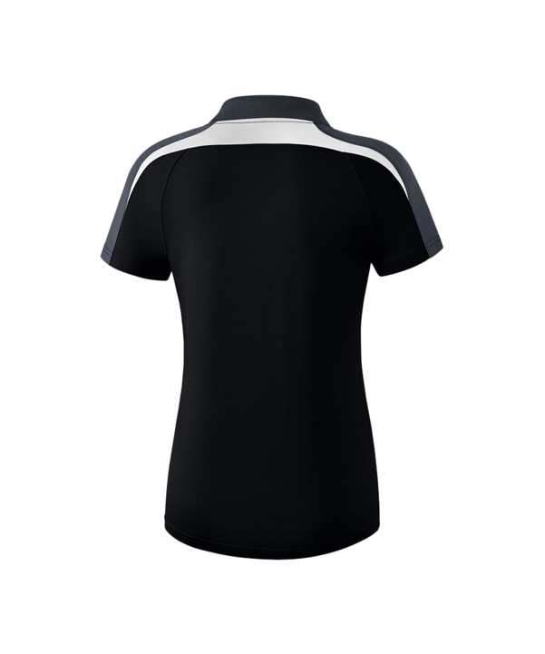 Erima Liga 2.0 Poloshirt Damen Schwarz Weiss Grau - schwarz