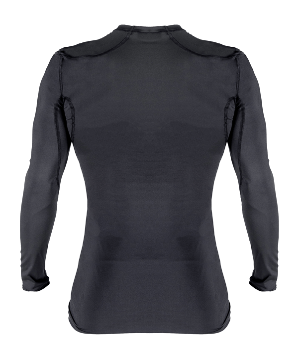 Gamepatch Compressishirt Hemd Schwarz - schwarz