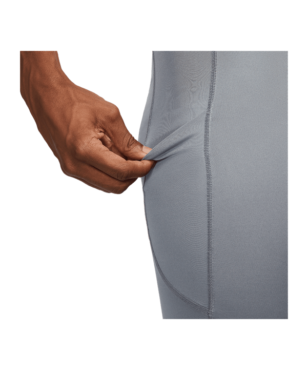 Nike Pro Long Short Grau F084 - grau