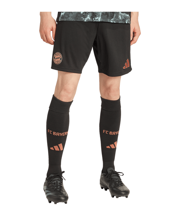 adidas FC Bayern München Short Away Schwarz - schwarz