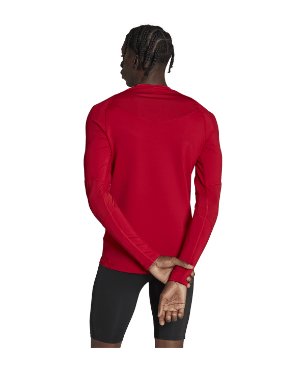 adidas Techfit Coldready Sweatshirt Rot - rot
