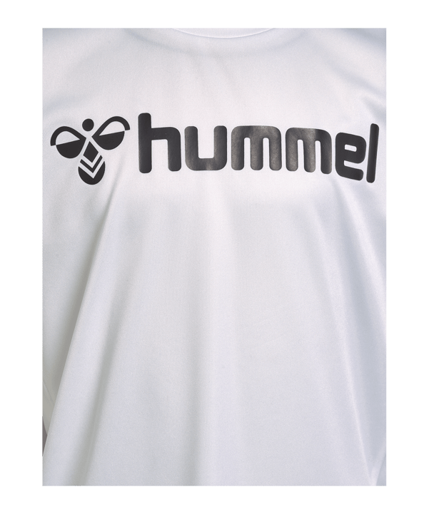 Hummel Logo Trikot Kids Weiss F9001 - weiss