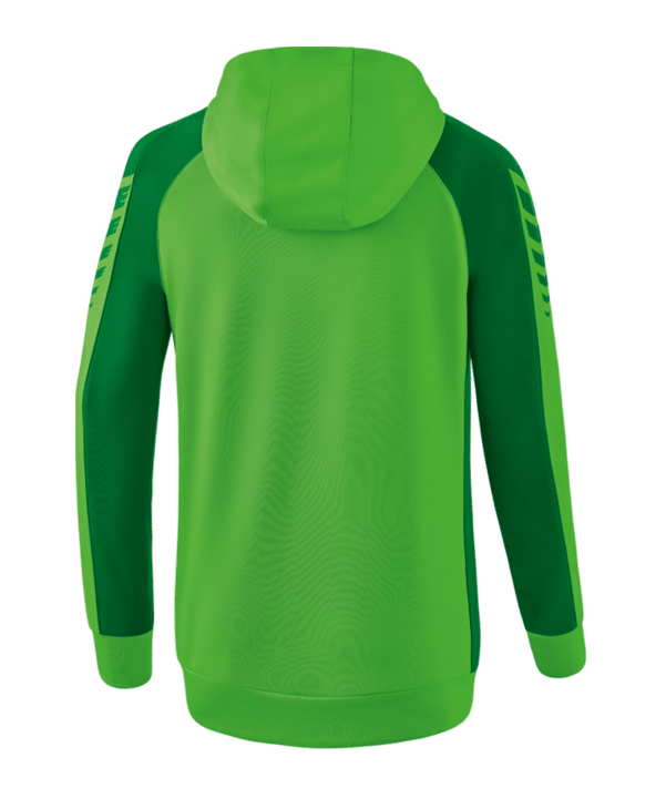 Erima Six Wings Kapuzenjacke Damen Grün - gruen