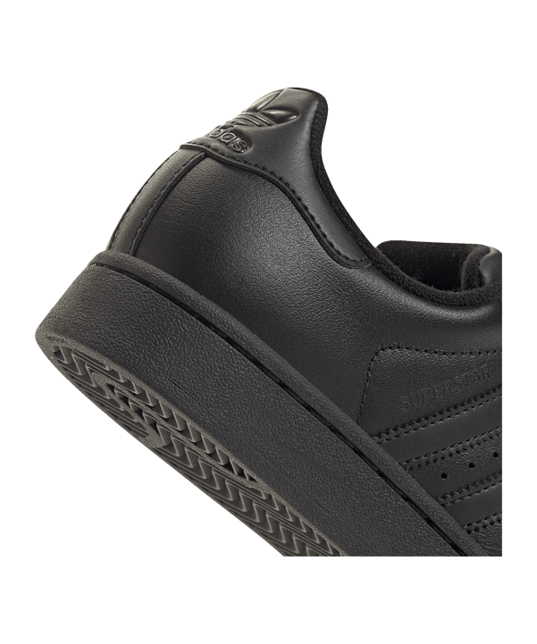 adidas Originals Superstars II Kids Schwarz - schwarz