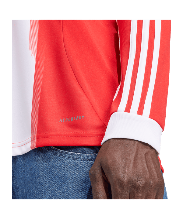 adidas FC Bayern München Longsleeve Trikot Home 2025/2026 Rot - rot