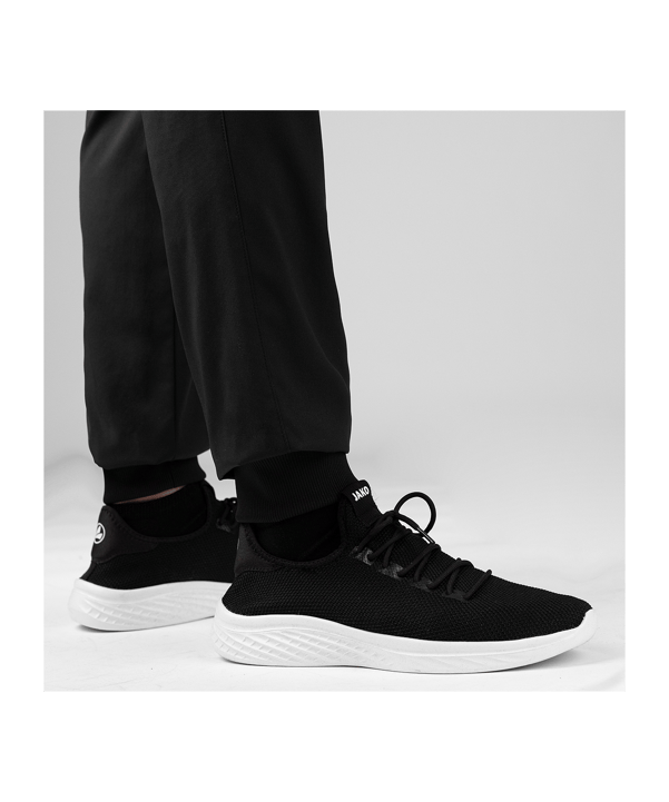 JAKO Team Präsentationshose Damen Schwarz F800 - schwarz