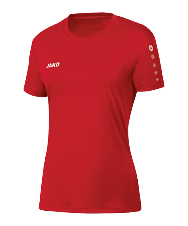 JAKO Team Trikot Damen Rot F01 - rot