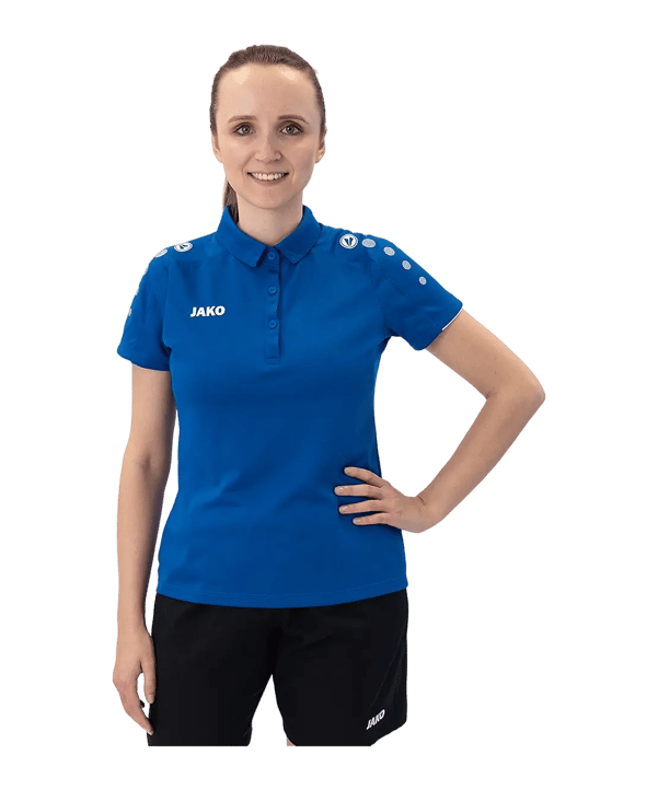 JAKO Classico Polo Donna Blu C04 - blu