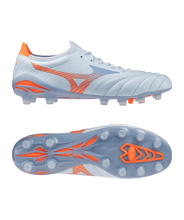 Mizuno Morelia Neo V Beta Elite FG Serene Spark Blu C22 - blu