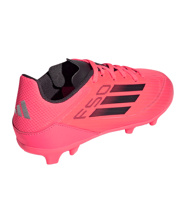 adidas F50 League FG/MG Vivid Horizon Kids Pink Schwarz - rosa