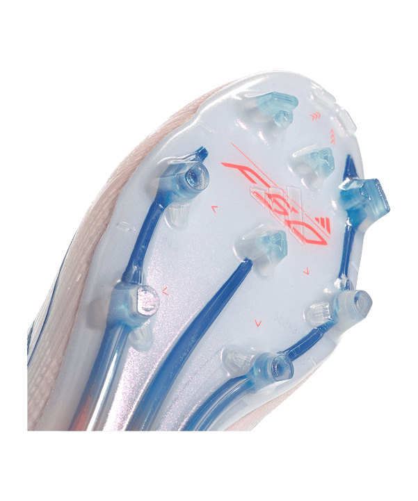 adidas F50 Elite Mid FG Advancement Damen Weiss Blau - weiss