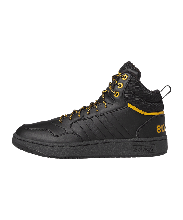 adidas Hoops 3.0 Mid Wtr Schwarz - schwarz