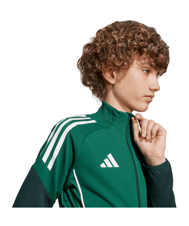 adidas Tiro 25 Competition Trainingsjacke Kids Grün - gruen