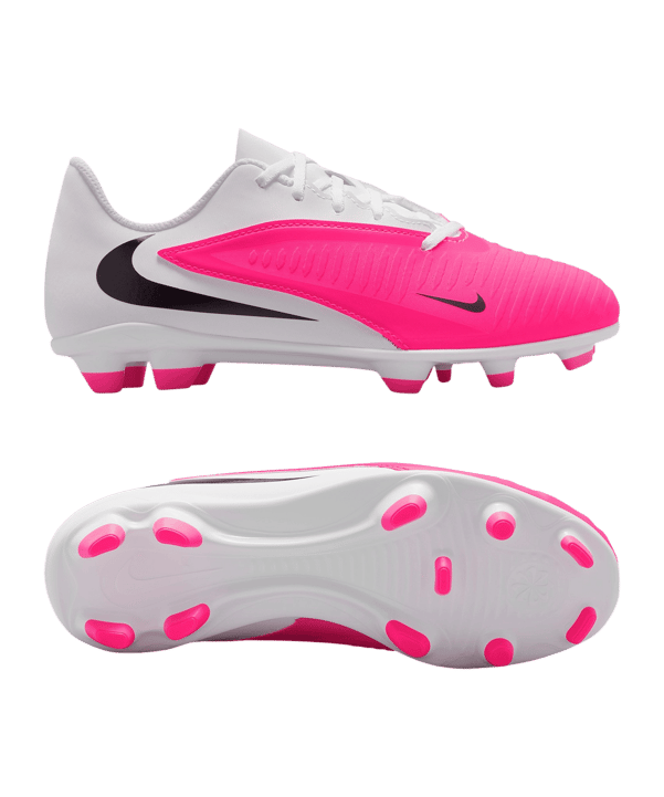 Nike Phantom 6 Low Club FG/MG Breakout Enfants Rose C901 - rose
