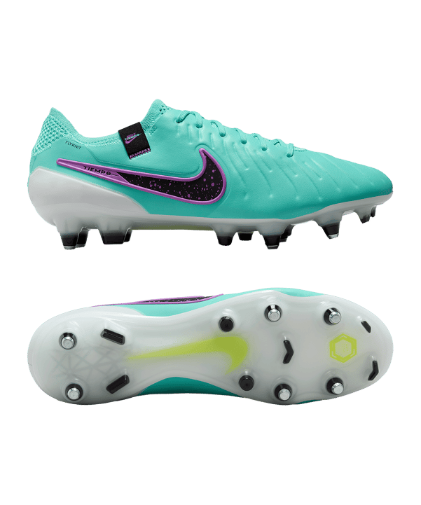Nike Tiempo Legend X Elite SG AC Peak Ready Grün Schwarz Pink F300 - gruen