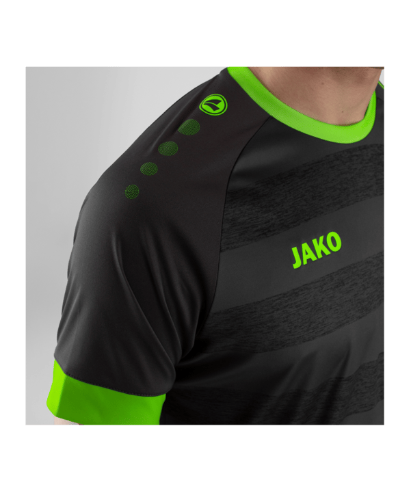 JAKO Celtic Melange KA Trikot Grau Grün F833 - grau