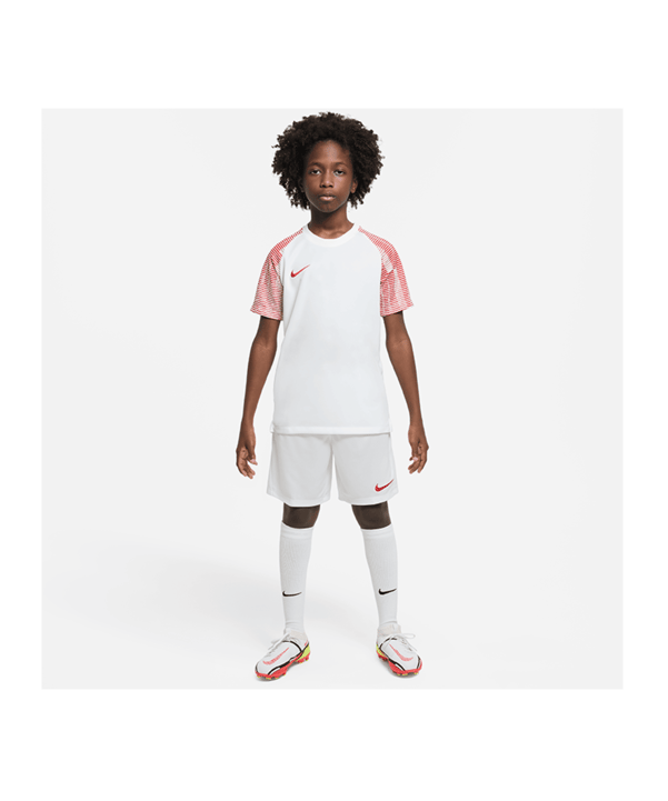 Nike Academy Trikot Kids Weiss Rot F100 - weiss