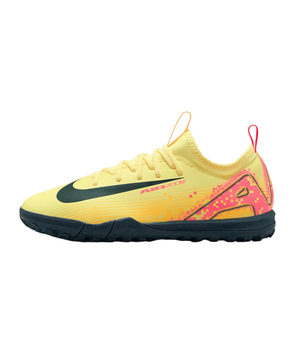 Nike Jr Air Zoom Mercurial Vapor XVI Academy TF Mbappe Signature Kids Orange Blau F800 - orange