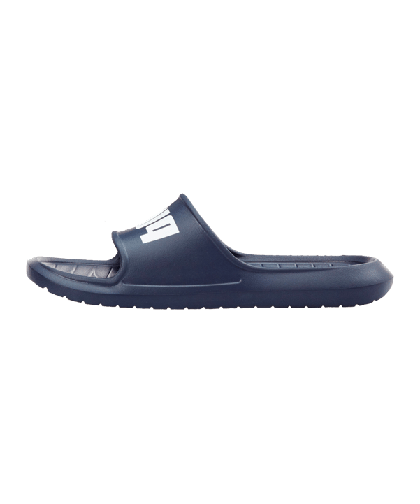 PUMA Divecat v2 Lite Badelatsche Blau Weiss F02 - blau