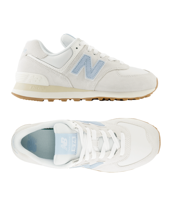New Balance 574 Damen Weiss FQA2 - weiss