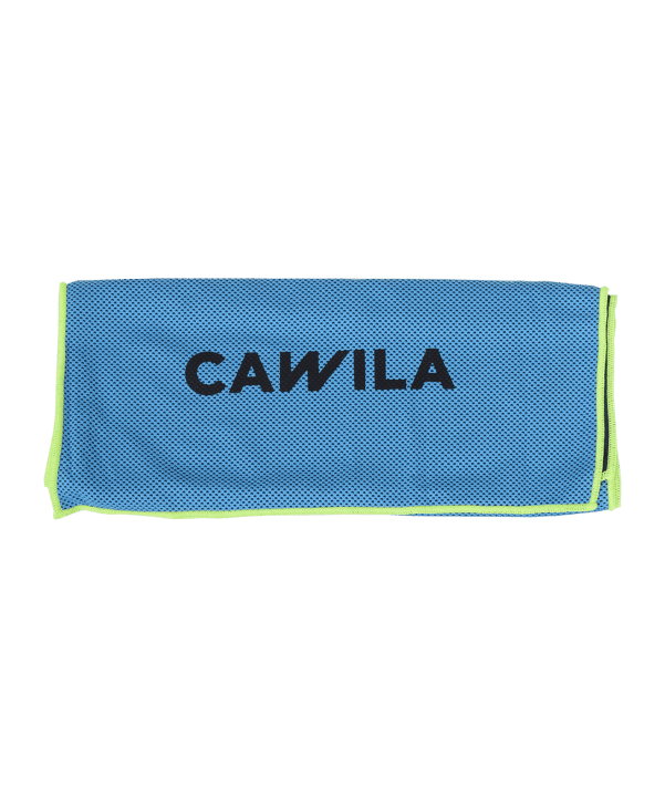 Cawila Academy Ice kühlendes Handtuch Blau Gelb - blau